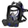 Maska oddechowa L Czarny, niebieski Maska pełna