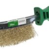 Szczotka druciana 250mm mosiężna STALCO S-47715