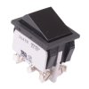 2649LH/A212000L0 APEM On-Off-On Industrial Rocker Switch DPDT 10A