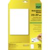 Sigel LA230 1547939 Paper Pads Labels White High-Quality Multipurpose