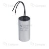 Kondensator silnikowy, 100uF, 450 V AC, 5%, 60x120mm, -40 +70°C, przewody, EMF