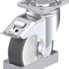 Blickle 925082 LH-POTH 125G-1-FI-FS Rolka obrotowa z blachy stalowej Średnica koła: 125 mm Maksymalne obciążenie: 350 kg