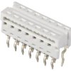 Molex Listwa kołkowa, żeńska, do wbudowania, standardowa Ilość pinów 14 Wymiary siatki: 1.27 mm 905841314 1 szt. tuba