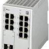 Switch przemysłowy Ethernet Phoenix Contact FL SWITCH 2314-2SFP PN 1031683, 10 MBit/s, 100 MBit/s, 1000 MBit/s