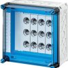 Skrzynka Mi z podst. bezp. IP65 wlk.2 - 300x300x170 4x25A E27 szyny zb.250A MI 3225