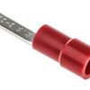 Konektor płaski, Czerwony 16AWG 1.5mm² 22AWG 0.5mm², RS PRO Bez osłony