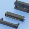 343-20-60-1 2 x 10-pin IDC connector, straight, pitch 2.00