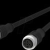 142MGA22100 Sensor cables, M12, 5-pin, coupling > coupling, 10 m