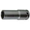Nasadka udarowe, Stal chromowo-molibdenowa, gniazdo: Długa nasadka udarowa, rozmiar: 32mm, napęd: Kwadratowy, rozmiar:
