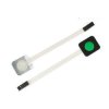 1x1 Self-Adhesive Membrane Keypad Arduino - Green Button