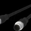 142MHA11020 Sensor cables, M12, 8-pin, plug > plug, 2 m