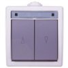 Aquant Łącznik Żaluzjowy Ip55 Szary Łnt-8 1208-10