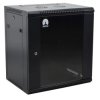 Szafa wisząca RACK 19 cali 12U 600mm czarna NEKU TS BOX