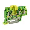 Złącze sprężynowe 2,5 mm², 3-przewodowe, zielono-żółte, HTE.2/1+2