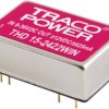DC converter, 18-75 VDC, 15 W, 2 outputs, ±12 VDC, 89 % efficiency, THD 15-4822WIN