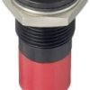 APEM Q14F3CXXR12E Lampka sygnalizacyjna LED czerwony Równe cięcie 10 mcd
