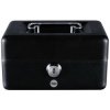YALEYCB/070/BB2 Cash Box Black 300x90x240mm with Lock and Handle