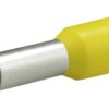 Tulejka kablowa izolowana 25,0x16 - ŻÓŁTA (100szt)