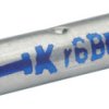 Butt connector, uninsulated, 25 mm², metal, 27 mm, 25B