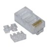 Złącze Ethernet Męski Złącze RJ45 Montaż powierzchniowy Cat6a L-Com, proste 1-żyłowe
