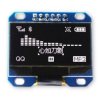 Biały wyświetlacz SH1106 1.3 OLED SPI 3-5V LCD 128*64 jasny do Arduino