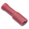 Red 2.8mm Insulated Female Spade Crimp Connector (Pack of 100)