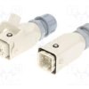 Złącze Hdc Męskie + Żeńskie Gwconnect Pin 5 10A 400V 4+Pe 93608-0393