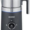 Severin SM 3585 SM 3585 Spieniacz do mleka stali szlachetnej (szczotkowanej), czarny (matowy) 500 W
