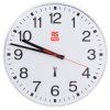 Zegar Biały Ścienny Analogowy Tak, Plastikowe, Akumulator RS PRO