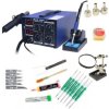 Stacja Lutownicza WEP 852D+ 2w1 +DODATKI PACK5