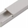 Listwa elektroinstalacyjna kanał kablowy LST 17x15mm korytko z pokrywą i taśmą montażową 2-stronną / 2 m /