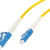 PATCHCORD ŚWIATŁOWODOWY SM LC/UPC-LC/UPC SIMPLEX 3.0MM 1m