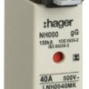Hager LNH0040MK Bezpiecznik NH 40 A 3 szt.