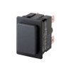 Marquardt 1661.0201 Pushbutton 16A IP40 250V AC SPST Black Faston