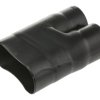 Łącznik T., 2-palczasta, Czarny, materiał: Elastomer odporny na płyny, 26.9mm,TE Connectivity