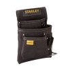 Torba narzędziowa bez wyposażenia STANLEY Werkzeugtasche+Hammerhalter 3xFach+Halter Leder STST1-80114, (D x S x W) 28 x