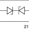 VCUT03B1-DD1 Bidirectional Symmetrical (BiSy) Single Line ESD-Protection Diode in LLP1006-2M