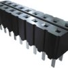 Samtec Gniazdo PCB CES 9 -pinowe 1-rzędowe raster: 2.54 mm Otwór przelotowy Płytka-płytka Lutowie Pionowy