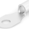 Uninsulated ring cable lug, 21 mm², AWG 4, 9.53 mm, metal, 322704