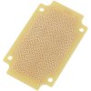 TruComponents 654967 Prototyping PCB Phenolic 76.5mmx46.5mm 35 µm,Pitch:2.54 mm