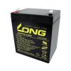 Long WP5-12E VRLA Battery 12V 5Ah AGM Compact Maintenance-Free Durable