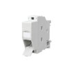 Adapter keystone na szynę din (pusty) REGPLUS METZ CONNECT 1309428103-E
