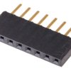 Gniazdo PCB 8 -pinowe raster: 2.54mm typu płytka – płytka Proste Przewlekany