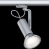 95409 ProRail3 rail spotlight Apol II, E27, max. 50 W, dimmable, chrom
