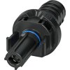 Front panel device connector, blue/black, 1500 VDC, 38 A, 2.5-6.0 mm², cable Ø 5.8 mm, 1231072