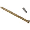 ForgeFix CFS122 Concrete Frame Screw Torx High-Low Thread ZYP 7.5x122mm Box 100