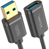 Kabel USB 3.0 Wt.A/Gn.A 2m UNITEK Y-C459GBK, Przedłużacz USB