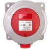 Gniazdo Tablicowe 5P 16A 400V Czerwone Ip67 P17 Tempra Pro 555389