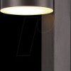 23405 Wall light fixture, 8 W, 900 lm, 3000 K, black, IP20