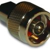 Coaxial adapter, 50 Ω, N plug to FME plug, straight, 192109